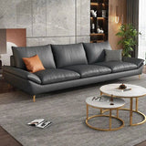 Faux Leather Designer Plaza Sofa Set