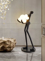 Fiberglass Resin Human Shaped Floor Lamp