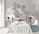 Flamingo Theme Wallpaper Murals