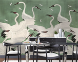 Flamingo Wallpaper Mural - Vibrant and Eye-Catching Design