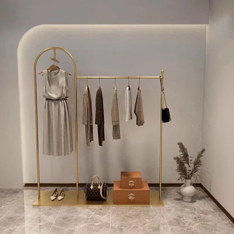 Floor Standing Metal Coat Rack Organiser