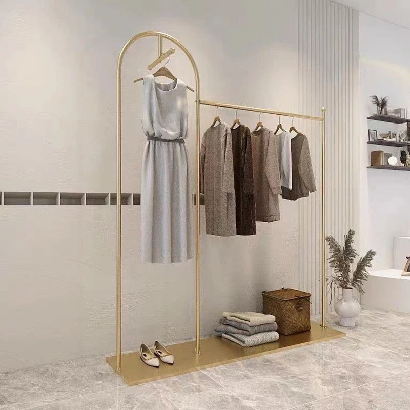 Floor Standing Metal Coat Rack Organiser