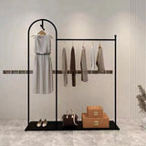 Floor Standing Metal Coat Rack Organiser