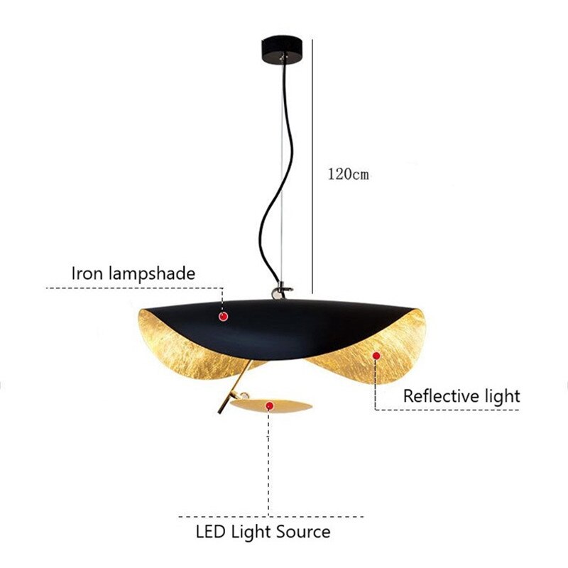 Flying Saucer Manta Pendant Lamp