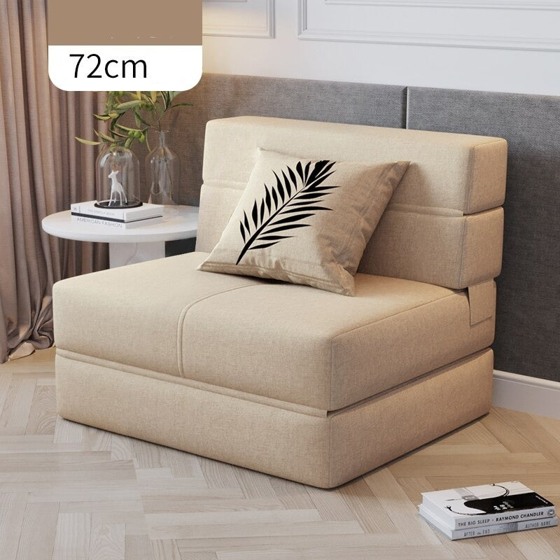 Foldable Sofa: Lazy Recliner Sofa Dual-Use Lazy Sofa Bed