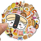 Food Stickers Pack | Famous Bundle Stickers | Waterproof Bundle Stickers