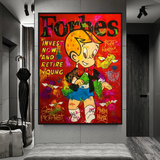 Forbes Richie Invest it all: Alec Monopoly Canvas Wall Art