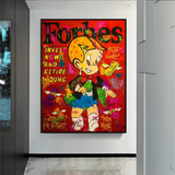 Forbes Richie Invest it all: Alec Monopoly Canvas Wall Art