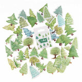 45 pcs/pack Cute Forest Animals Stickers Adhesive Stickers DIY Decoration Craft Scrapbooking Stickers Gift Stationery