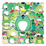 Small Frog Stickers Pack | Famous Bundle Stickers | Waterproof Bundle Stickers