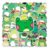 Small Frog Stickers Pack | Famous Bundle Stickers | Waterproof Bundle Stickers