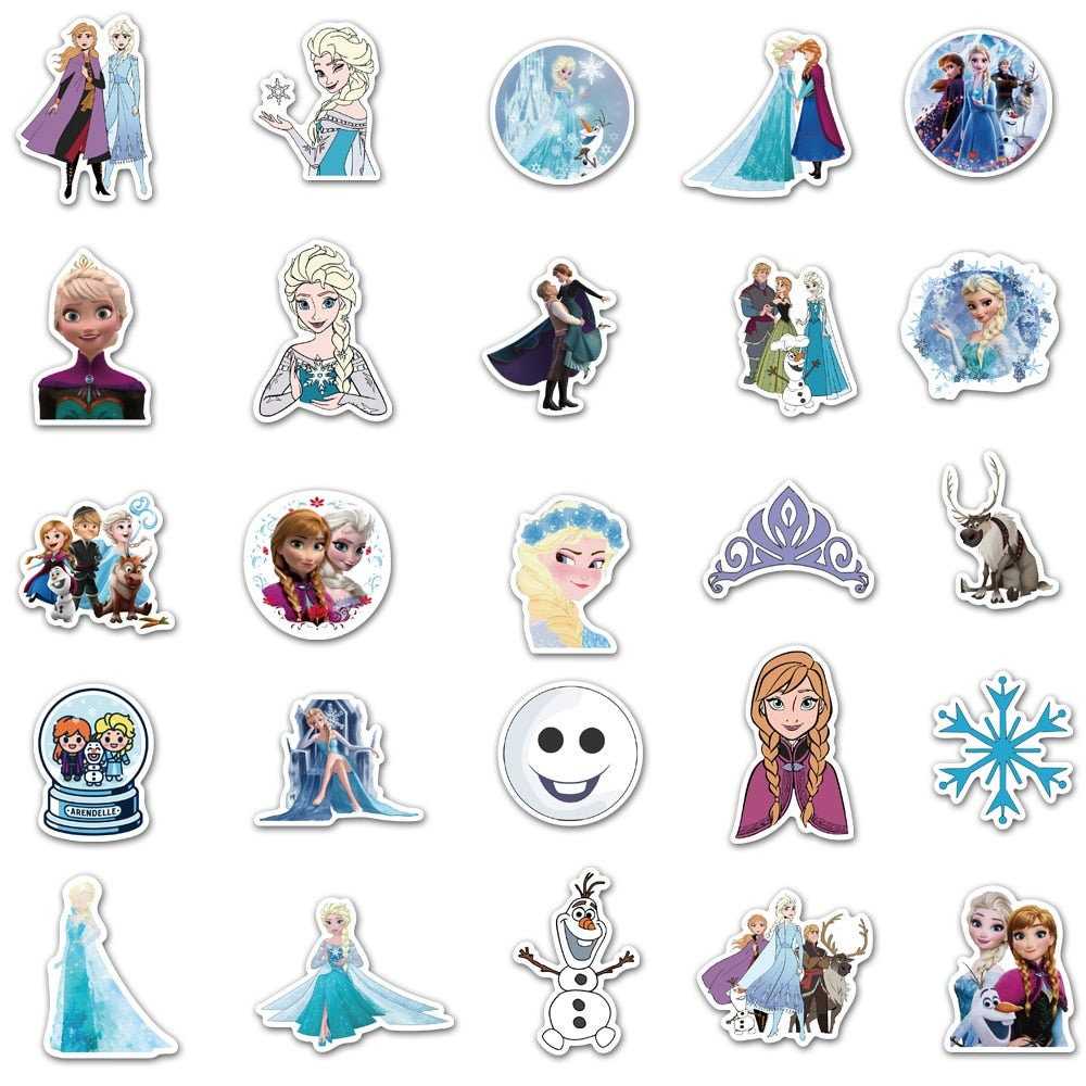 Disney Movie Frozen Stickers Pack | Famous Bundle Stickers | Waterproof Bundle Stickers