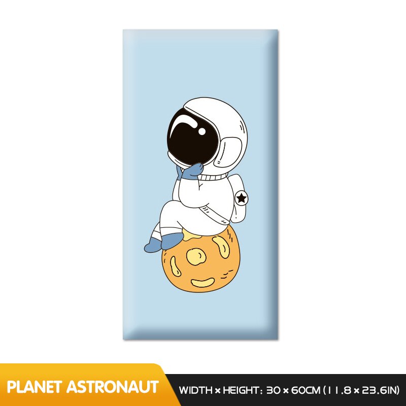 3D Space Astronaut Anti-collision Self Adhesive Waterproof Wall Stickers