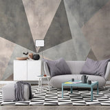 Geometric Shapes Wallpaper Mural: Transform Your Space