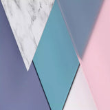 Papier peint triangle géométrique pour décoration murale à la maison