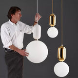 Glass Ball Pendant Light - Illuminate Your Space with Elegance