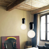 Lampe suspendue boule de verre - Illuminez votre espace avec élégance