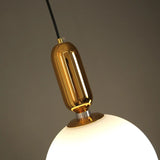 Lampe suspendue boule de verre - Illuminez votre espace avec élégance
