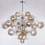 Glass Balls Chandelier: Exquisite Lighting Fixture