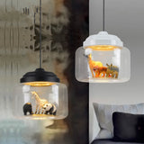 Lampe en verre Cafe Kindergarten Study Kids Room Lights