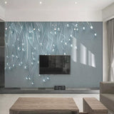 Glow Particles Wallpaper Mural: Elevate Your Décor