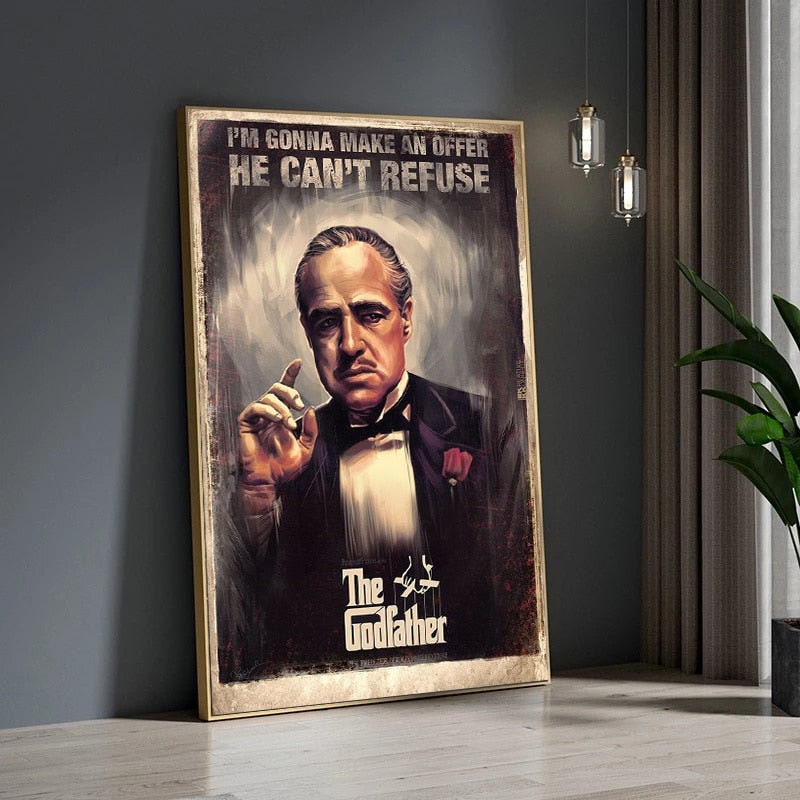 Godfather Poster - Classic Movie Memorabilia Limited Edition Wall Art