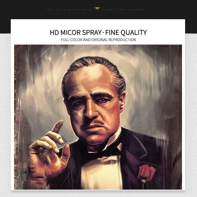 Godfather Poster - Classic Movie Memorabilia Limited Edition Wall Art