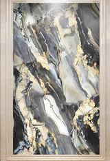 Gold & Black Stone Design - Marble Wallpaper Murals