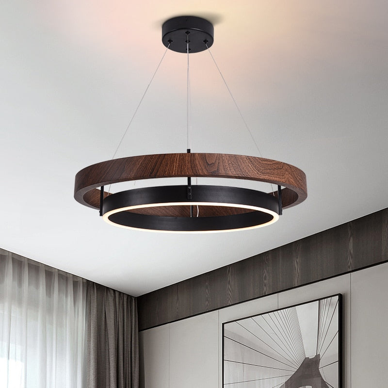 Lustre LED Grace - Lustre circulaire double