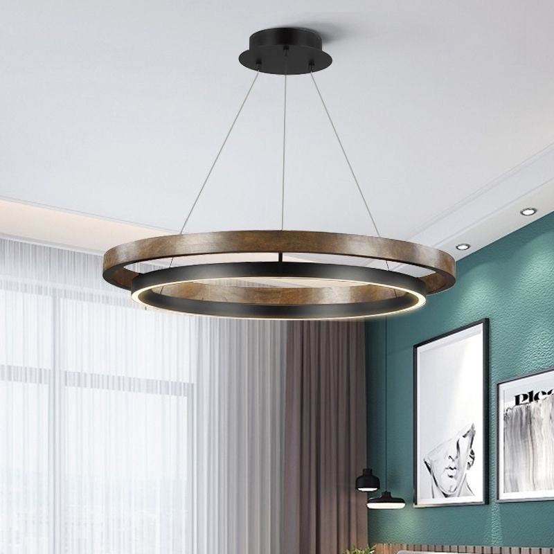 Grace LED Chandelier - Double Circular Chandelier