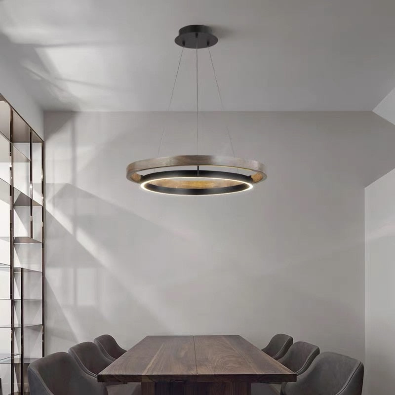 Grace LED Chandelier - Double Circular Chandelier