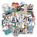 TV Show Greys Anatomy Stickers Pack | Famous Bundle Stickers | Waterproof Bundle Stickers