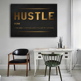 Grind Hustle Success Motivational Posters Canvas Wall Art