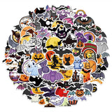 Halloween Bat Ghost Stickers Pack | Famous Bundle Stickers | Waterproof Bundle Stickers