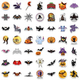 Halloween Bat Ghost Stickers Pack | Famous Bundle Stickers | Waterproof Bundle Stickers