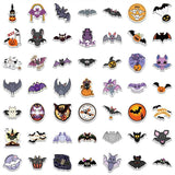 Halloween Bat Ghost Stickers Pack | Famous Bundle Stickers | Waterproof Bundle Stickers