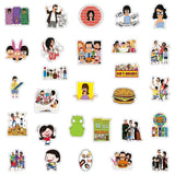 Bob Hamburger Graffiti Sticker Notebook Skateboard Car Trunk Refrigerator Waterproof Sticker Custom