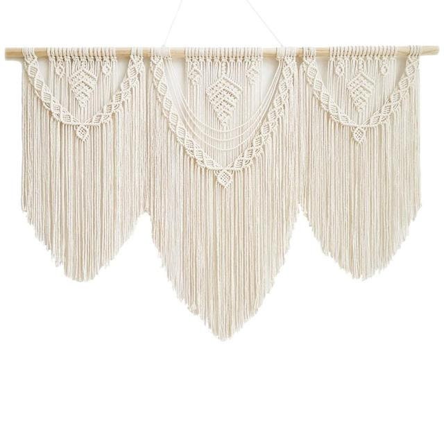 Woven Tapestry for Wall | Large Fiber Art Macrame for Wall | Living Room Wall Hanging Decor