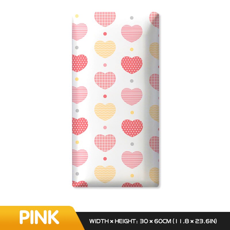 Hearts of Love Kids Wall Padded Safety Cushions