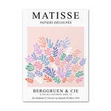 Henri Matisse Coral Collection Art mural sur toile