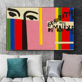 Henri Matisse Exhibition Cover Canvas Wall Art