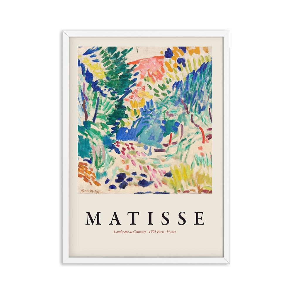 Henri Matisse Rétro Affiches Et Impressions Sur Toile Art Mural