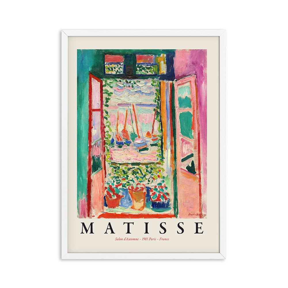 Henri Matisse Rétro Affiches Et Impressions Sur Toile Art Mural