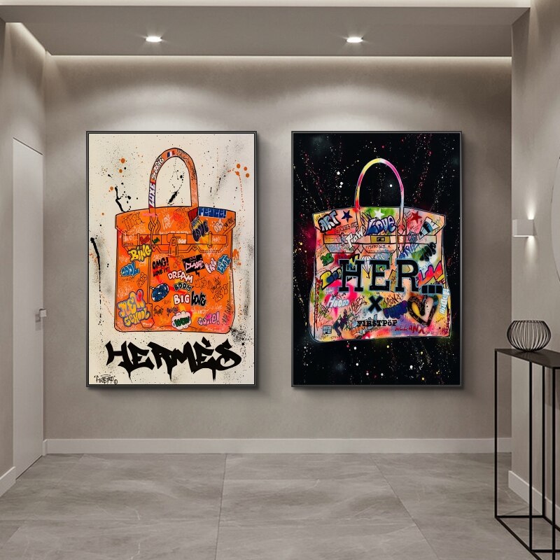 Hermes Birkin Bag Poster : Art mural exquis