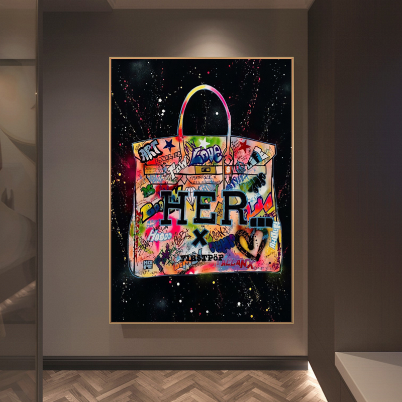 Hermes Birkin Bag Poster: Exquisite Wall Art