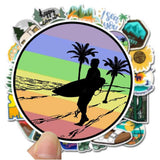 Travel Outdoor Adventure Stickers Pack | Famous Bundle Stickers | Waterproof Bundle Stickers