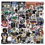 Homies Rap Series 50 Stickers Pack | Famous Bundle Stickers | Waterproof Bundle Stickers