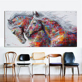 Horses Canvas Art: Captivating Equestrian Beauty