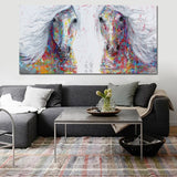 Horses Canvas Art: Captivating Equestrian Beauty