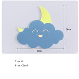 Hot Air Balloon Cloud Wall Light | Kids Room Hot Air Balloon Cloud Wall Light